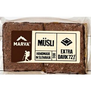 Marva Müsli Tyčinka Extra hořká čokoláda 50 g